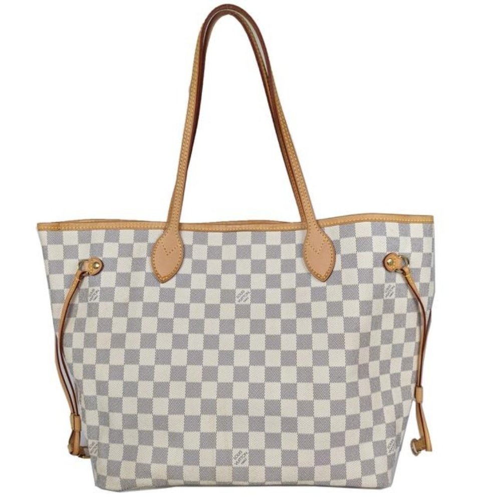 Louis Vuitton Damier Azur MM Neverfull Tote